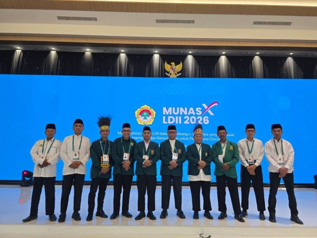 LDII Papua & LDII Kota/Kabupaten Se-Papua Hadiri Munas X LDII