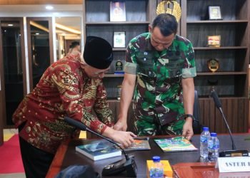 TNI AD dan LDII Upayakan Kerja Sama di Bidang Ketahanan Pangan dan Bela Negara