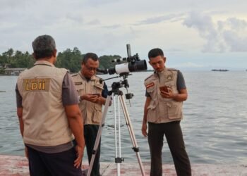 LDII Papua Pantau Hilal di Biak