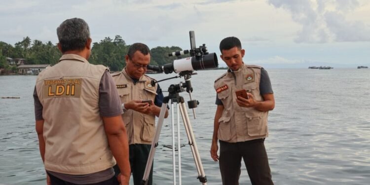 LDII Papua Pantau Hilal di Biak