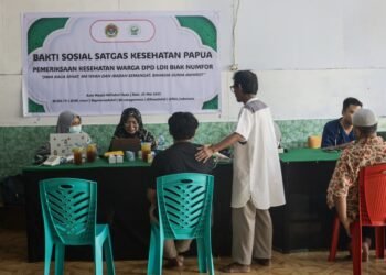 LDII Biak Numfor Selenggarakan Bakti Sosial Kesehatan