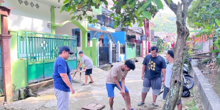 PAC LDII Hedam, Kota Jayapura Gelar Kerja Bakti Persiapan Hari Raya Qurban