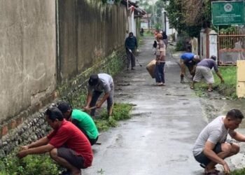 LDII Tegal Bersih-Bersih Masjid Sambut Ramadan